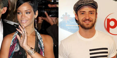 Rihanna angelt sich Justin Timberlake