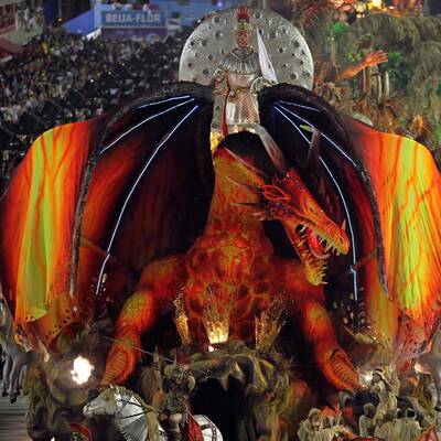 So heiß ist der Karneval in Rio