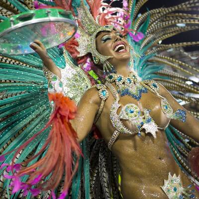 So heiß ist der Karneval in Rio
