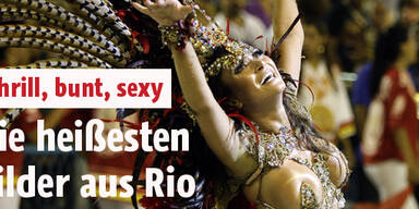 So heiß ist der Karneval in Rio
