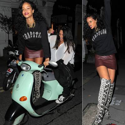 Rihanna: Party hardy!