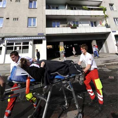 Evakuierung von 100 Wohnungen