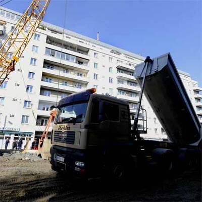 Evakuierung von 100 Wohnungen