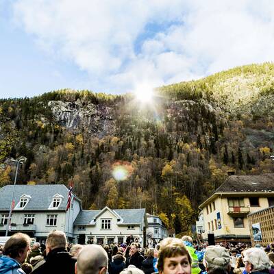 Sonne für Rjukan