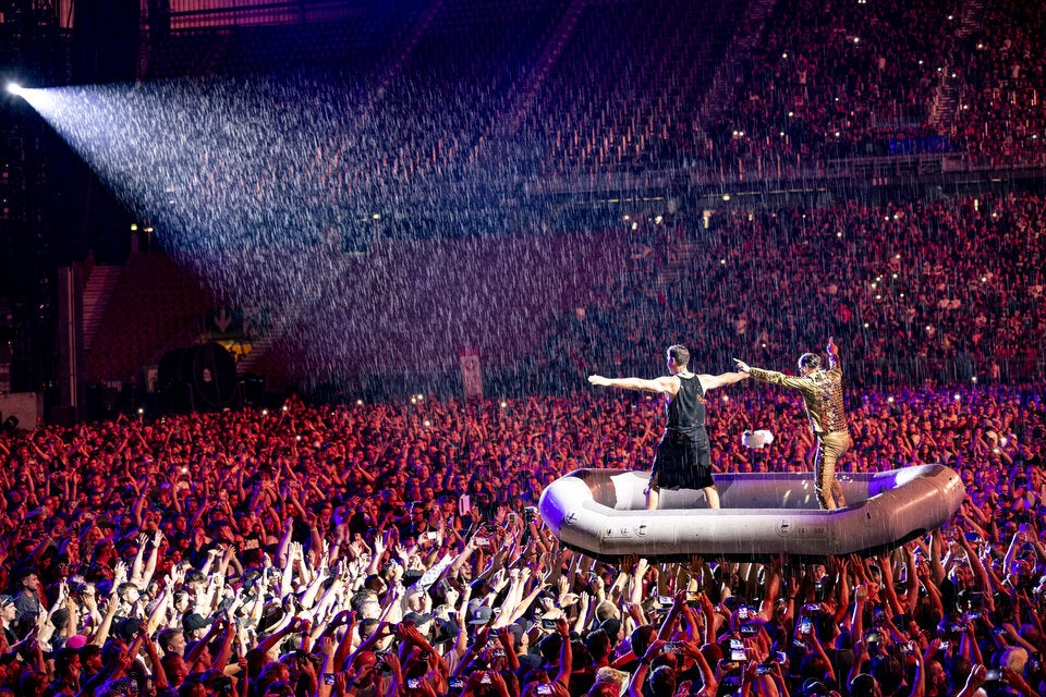 Rammstein zeigen ihr heißes Österreich-Tagebuch