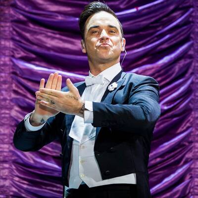 Robbie Williams swingt in der Stadthalle