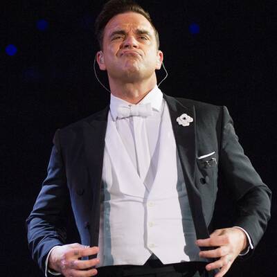 Robbie Williams swingt in der Stadthalle