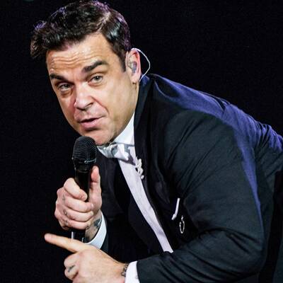 Robbie Williams swingt in der Stadthalle