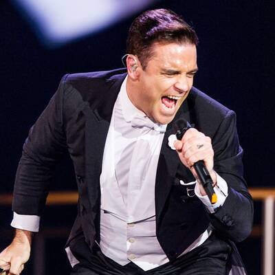 Robbie Williams swingt in der Stadthalle