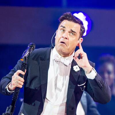 Robbie Williams swingt in der Stadthalle