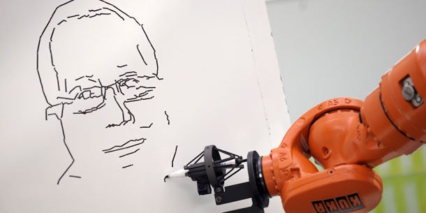 Singende & malende Roboter als Attraktion