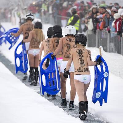 Die besten Bilder der Nacktrodel-WM