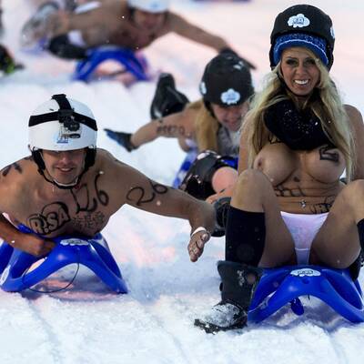 Die besten Bilder der Nacktrodel-WM