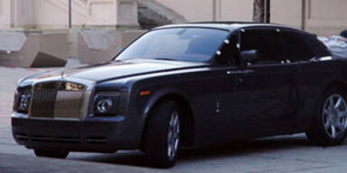 Noch geheimer Rolls Royce in freier Wildbahn