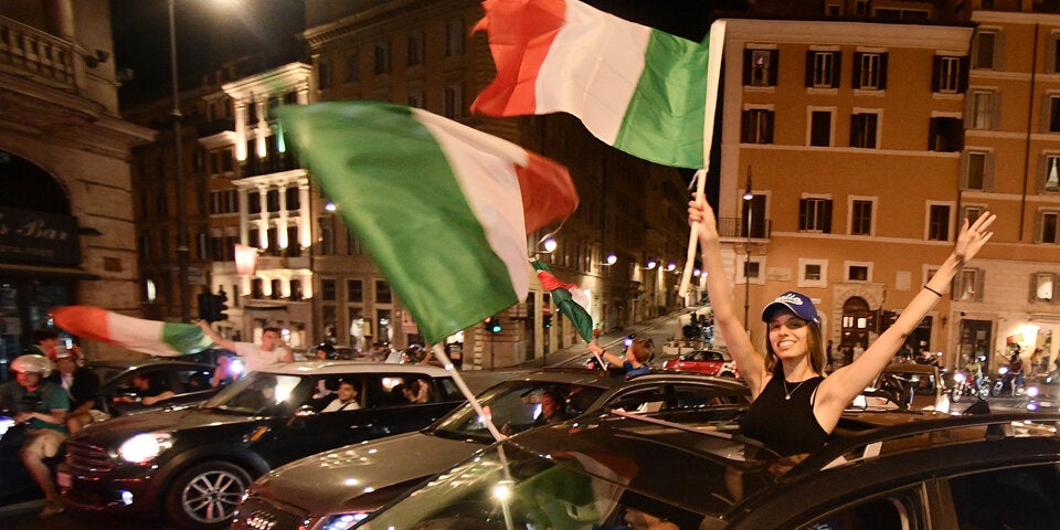 Italien in Ekstase: 'It's coming to Rome'