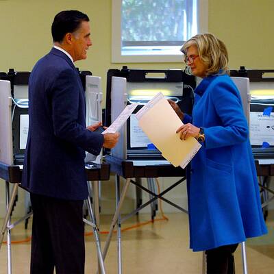 Barack Obama und Bruce Springsteen in Madison / Wisconsin 