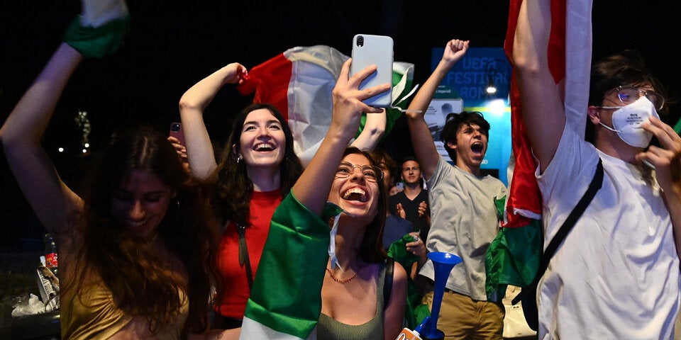 Italien in Ekstase: 'It's coming to Rome'