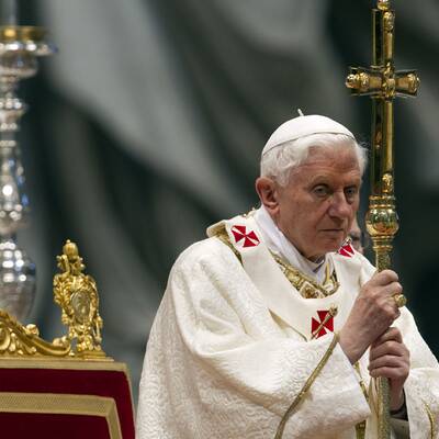 Benedikt XVI. feiert die Chrisam-Messe