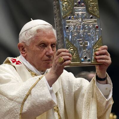 Benedikt XVI. feiert die Chrisam-Messe