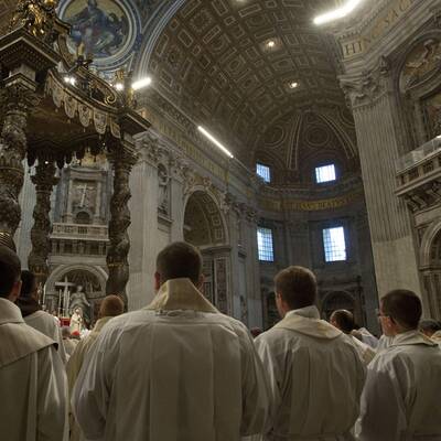 Benedikt XVI. feiert die Chrisam-Messe