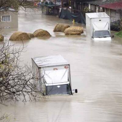 Überschwemmungen in Italien