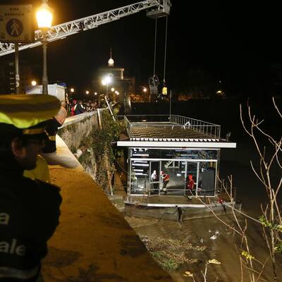  Hochwasser-Alarm in der Ewigen Stadt.