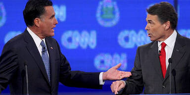 Mitt Romney, Rick Perry