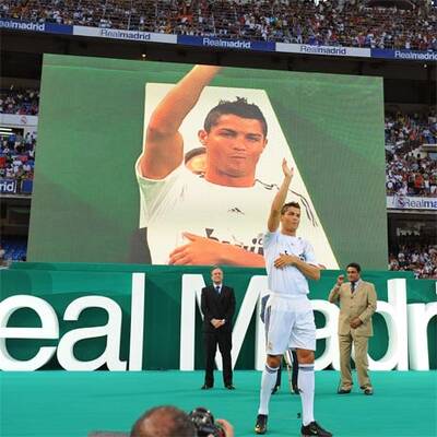 Ronaldo-Präsentation in Madrid