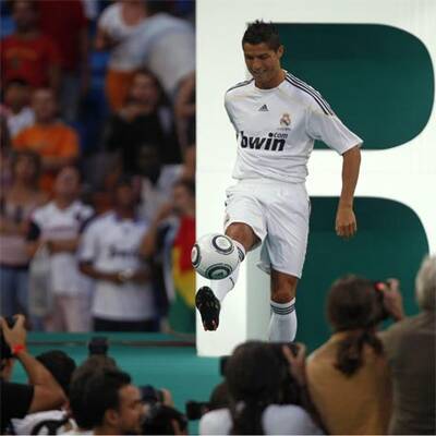 Ronaldo-Präsentation in Madrid