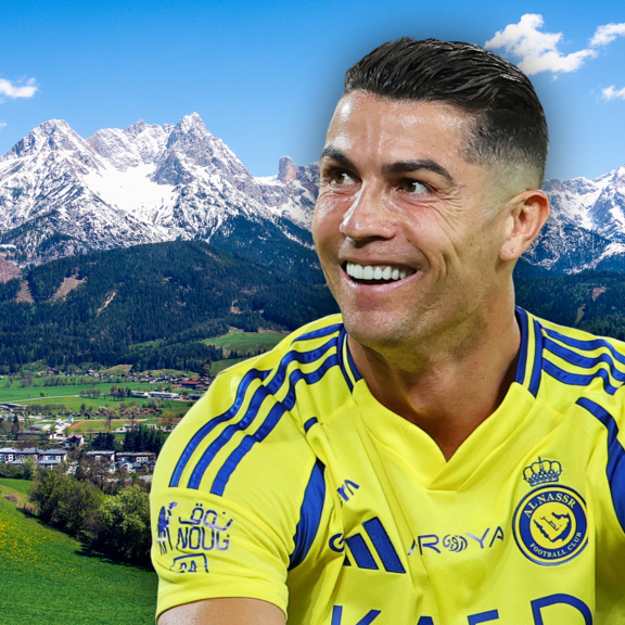 Cristiano Ronaldo trifft am Freitag in Saalfelden ein