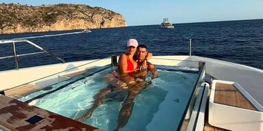 Kurz nach Diogo Jotas Beerdigung: Ronaldo mit Luxus-Yacht auf Mallorca