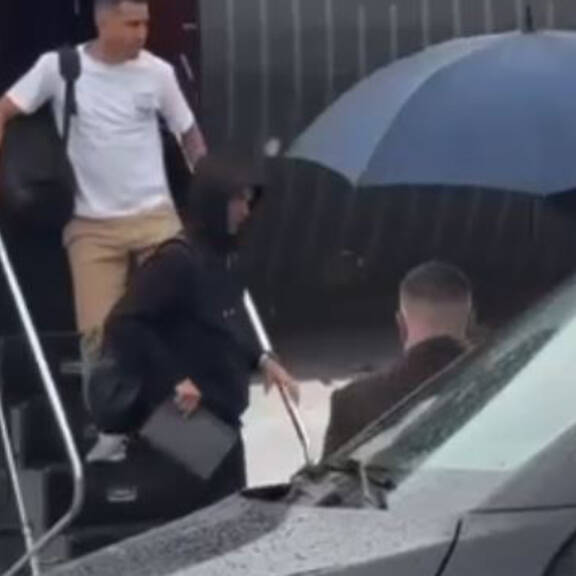 Video: Hier kommt Ronaldo in Salzburg an