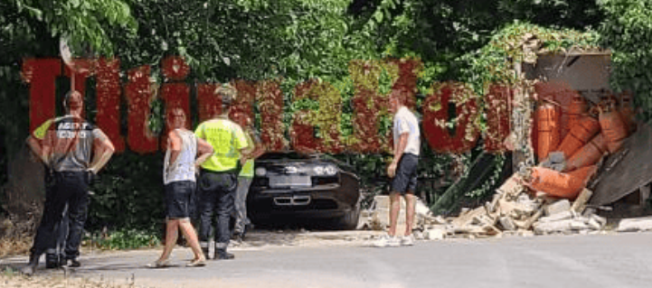 Ronaldos Luxus-Sportwagen bei Crash geschrottet