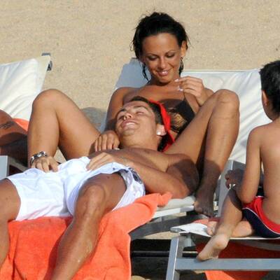 Ronaldo: Heiße Liebesspiele mit Busenmodel