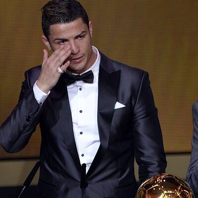 So emotional jubelte Ronaldo über Ballon d'Or