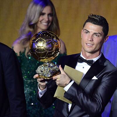 So emotional jubelte Ronaldo über Ballon d'Or