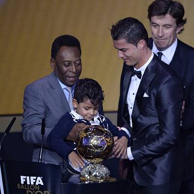 So emotional jubelte Ronaldo über Ballon d'Or