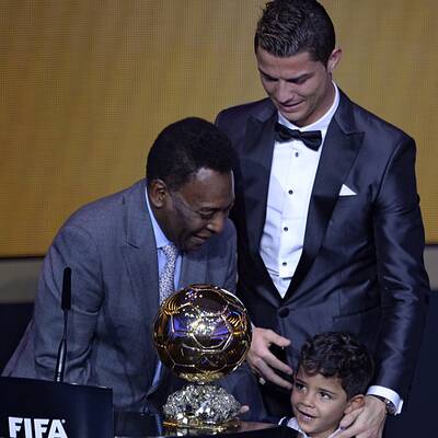 So emotional jubelte Ronaldo über Ballon d'Or