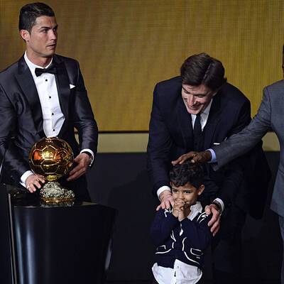 So emotional jubelte Ronaldo über Ballon d'Or