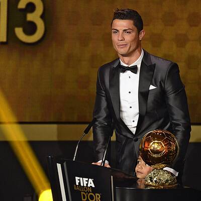 So emotional jubelte Ronaldo über Ballon d'Or