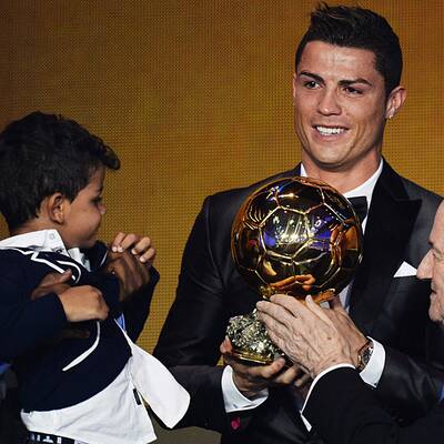 So emotional jubelte Ronaldo über Ballon d'Or