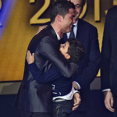 So emotional jubelte Ronaldo über Ballon d'Or