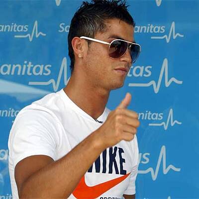 Ronaldo-Präsentation in Madrid