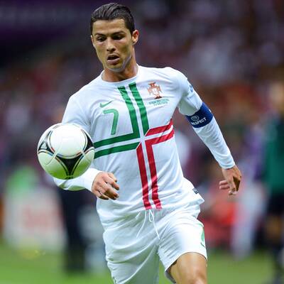 Platz 1: Christiano Ronaldo (Portugal)