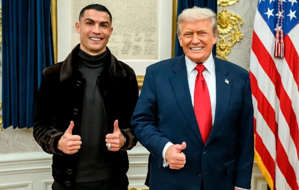 HIER trifft Cristiano Ronaldo auf Donald Trump
