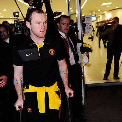 Rooney in CL verletzt