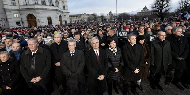 12.000 Menschen bei Trauerfeier in Wien