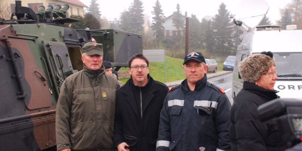 Panzer gegen den Eis-Horror