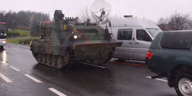 Rosalia: Bundesheer schickt Berge-Panzer