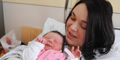 Neujahrsbaby 2014 kommt aus der Steiermark